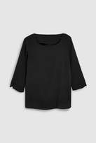 Thumbnail for your product : Next Womens Black Square Neck 3/4 Sleeve Top