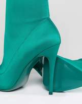 Thumbnail for your product : Aldo Cirelle Pull On Sock Boot in Emerald Green