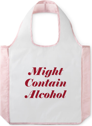 Reusable Shopping Bags: May Contain, Blush, Multicolor