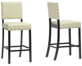 Thumbnail for your product : Walter Baxton Studio Cream Modern Counter Stool