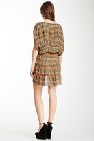 Thumbnail for your product : Tucker By Gaby Basora Gathered Panel Mini Silk Dress