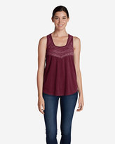 Thumbnail for your product : Eddie Bauer Women's Gypsum Embroidered Tank Top