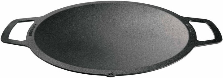 Solo Stove Large Cast Iron Wok with 18 in Cooking Surface for Use with Bonfire or Yukon Fire Pit - Requires Cooking Hub Attachment