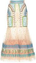 Temperley London Maze High Waist Skirt