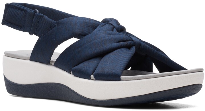 clarks arla peyton wedge sandal