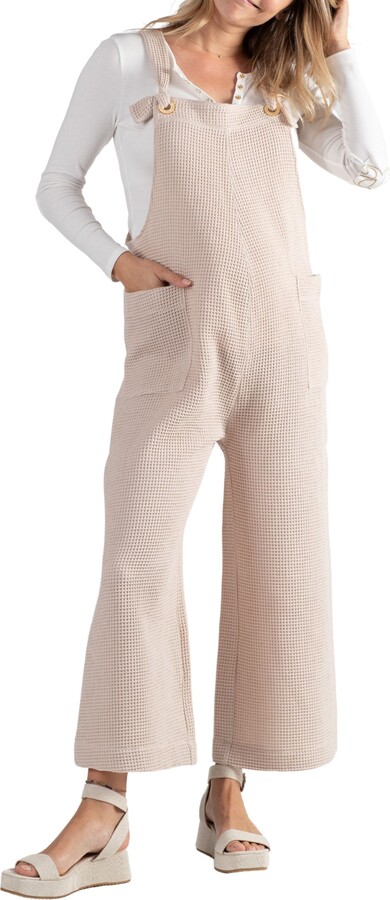 Maya Organic Cotton Gauze Maternity/Nursing Jumpsuit