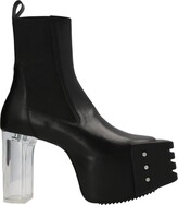 Thumbnail for your product : Rick Owens Grilled Heeled Boots