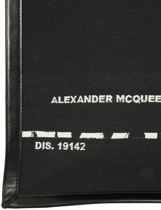 Alexander McQueen Painterly Logo Print Tote