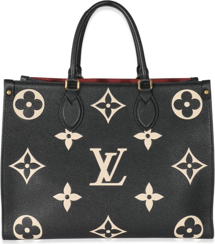 Pre-Owned Louis Vuitton Empreinte Monogram Giant Vanity PM Black