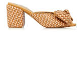 Thumbnail for your product : Johanna Ortiz M'O Exclusive Baslica Bow-Embellished Leather Mules