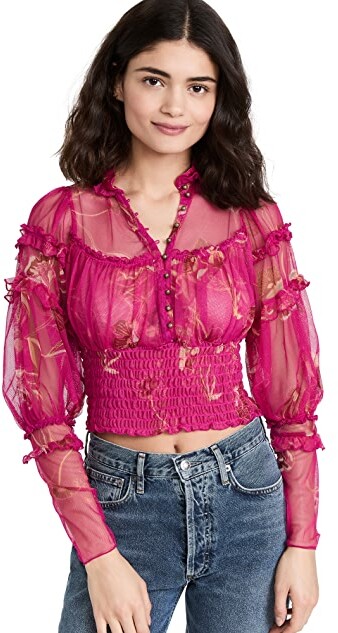 Free People Floral Top | Shop the world's largest collection of 