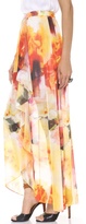 Thumbnail for your product : Alice + Olivia Leah Wrap Slit Maxi Skirt