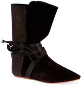 Thumbnail for your product : Isabel Marant Nira suede and leather boots