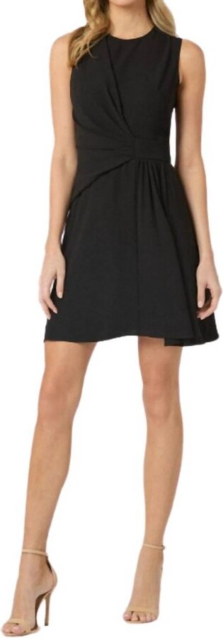 Shoshanna Kean Dress In Jet Black