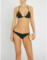 Thumbnail for your product : The Upside Camo Gia printed bikini top