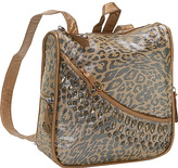 Thumbnail for your product : Dan W Jeweled Leopard Back Pack