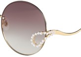 Thumbnail for your product : For Art's Sake Passion Fruit 62MM Round Sunglasses