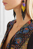 Thumbnail for your product : Etro Beaded Earrings - Purple
