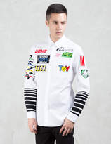 Thumbnail for your product : Moschino Multi Logo Print L/S Shirt