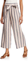Thumbnail for your product : Frame Striped Clean Linen Pants