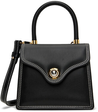 Ratio et Motus Black Leather Lady 15 Bag