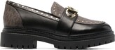 Thumbnail for your product : MICHAEL Michael Kors Parker studded logo-print loafers