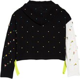 Thumbnail for your product : YanYan Rosie Lambswool Crop Hoodie