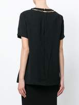 Thumbnail for your product : MICHAEL Michael Kors embellished cutout blouse