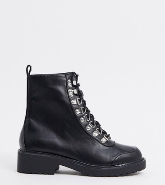 london rebel clean hiker boots