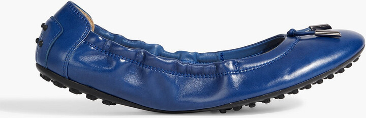 Tod's Dee leather ballet flats