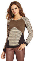 Thumbnail for your product : Gianni Bini Myra Block-Quilted Sweater