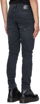 Thumbnail for your product : R 13 Black Faded Boy Jeans