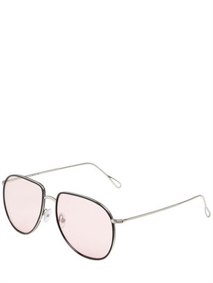 Kyme Beverly Aviator Transparent Sunglasses