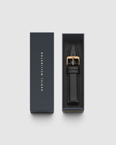 Thumbnail for your product : Daniel Wellington Men's Black Watch Bands - Leather Strap Sheffield 20mm Watch Band - For Classic 40mm - Size One Size at The Iconic