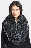 Thumbnail for your product : La Fiorentina Genuine Rabbit Fur Infinity Scarf
