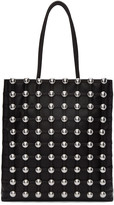 Thumbnail for your product : Alexander Wang Black Studded Cage Tote