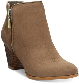 Style&Co. Style & Co. Jamila Zip Booties, Created for Macy's Women's Shoes