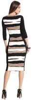 Thumbnail for your product : GUESS by Marciano 4483 Pandora Striped Midi Dress