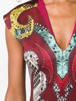 Thumbnail for your product : Just Cavalli Snakeskin Print Pencil Dress