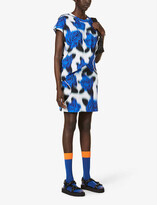 Thumbnail for your product : Kenzo Floral-print cotton-jersey mini dress