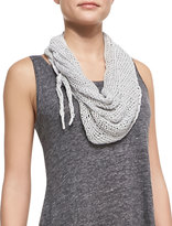 Thumbnail for your product : Eileen Fisher Hand-Knit Cord Scarf