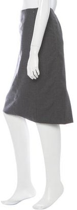 Alberta Ferretti Knee-Length Wool Skirt w/ Tags
