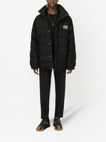 Thumbnail for your product : Dolce & Gabbana Padded Virgin Wool-Blend Coat