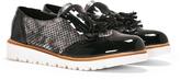Thumbnail for your product : Nasty Gal Hole Lotta Love Metallic Brogue
