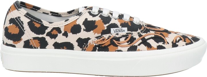 vans authentic leopard print
