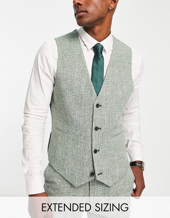 Asos Design Asos Waistcoat Mens Asos Waistcoat Mens ASOS DESIGN
