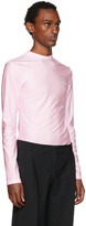 Thumbnail for your product : Coperni Pink Sculptural Long Sleeve T-Shirt