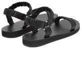 Thumbnail for your product : The Row Egon Nappa Leather Sandals - Womens - Black