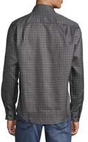 Thumbnail for your product : Saks Fifth Avenue Microfiber Checkered Button-Down Shirt