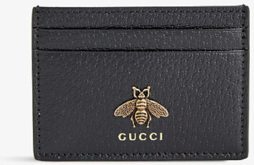 Gucci Black Bee Bifold Wallet - ShopStyle
